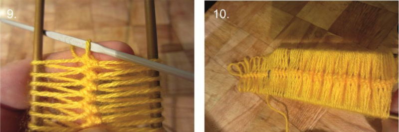 Вязание на вилке: модели соединения полос с фото и видео мастер-классом в фото