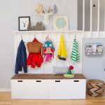 entryway benches hooks ikea