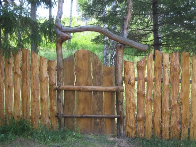 Дачный забор своими руками: функциональный и декоративный (25 фото) в фото