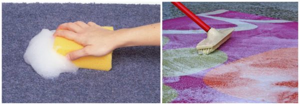 Как и чем почистить ковры из различных материалов в фото