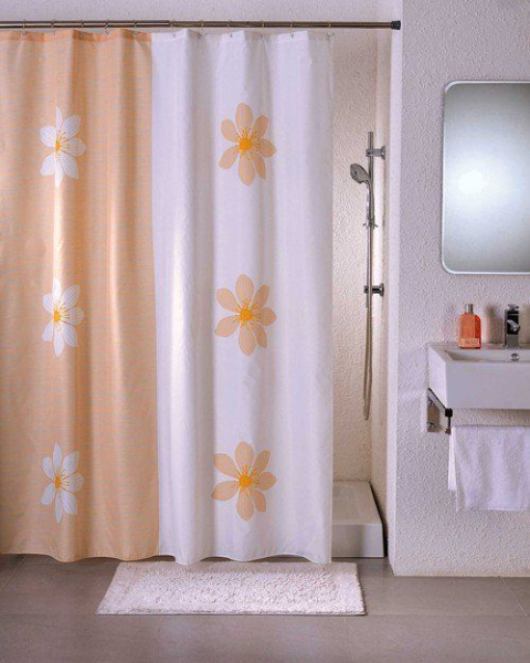 Как подобрать занавески для ванной комнаты: варианты дизайна в фото