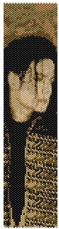 Схема вышивки бисером брслетов Майкл Джексон в фото