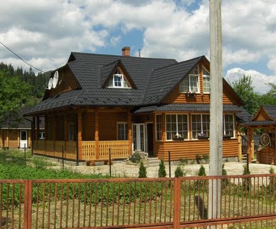 wooden house