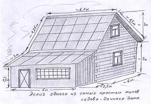 Как нарисовать пристройку