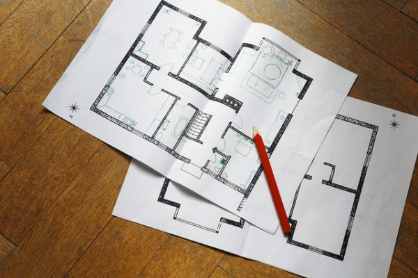 Floor plans --- Image by © Neumann & Rodtmann/Corbis